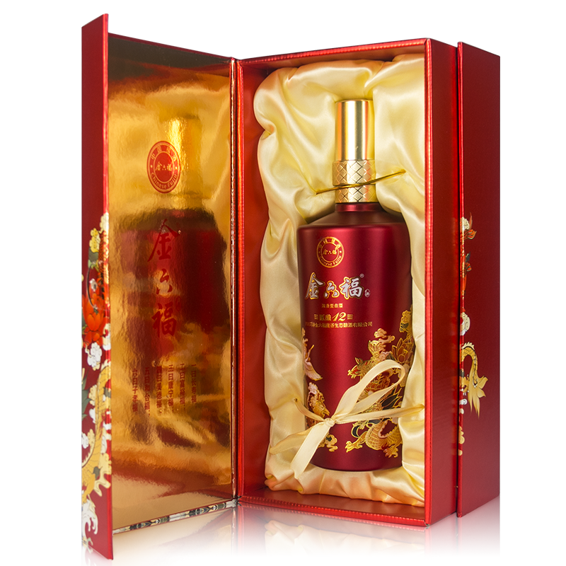 金六福酒原釀12年50度濃香型500ml單瓶裝