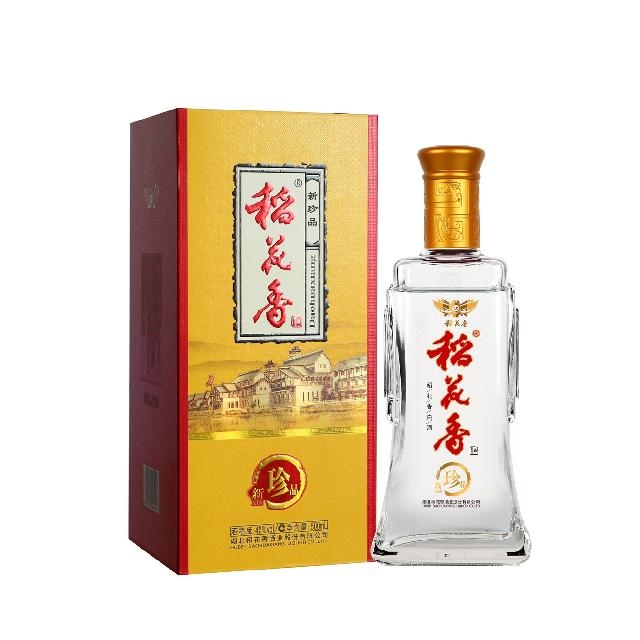 湖北稻花香酒新珍品52度濃香型500ml單瓶裝