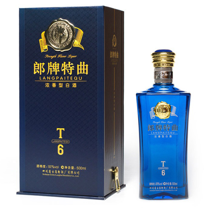 郎酒郎牌特曲T6 50度濃香型白酒500ml單瓶