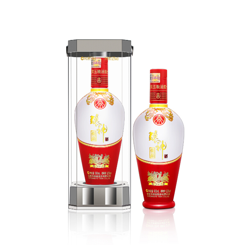 五糧液釀神佳品52°度濃香型白酒500ml單瓶裝