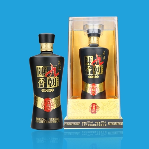 蘭陵酒52度九朝陳香貢藏60濃香型500ml瓶裝