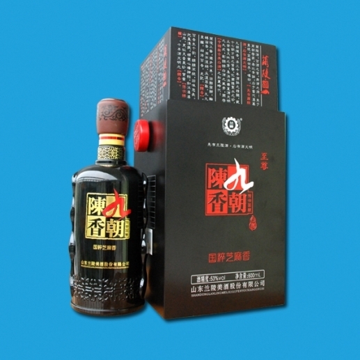 蘭陵酒九朝陳香至尊53度芝麻香型600ml瓶裝