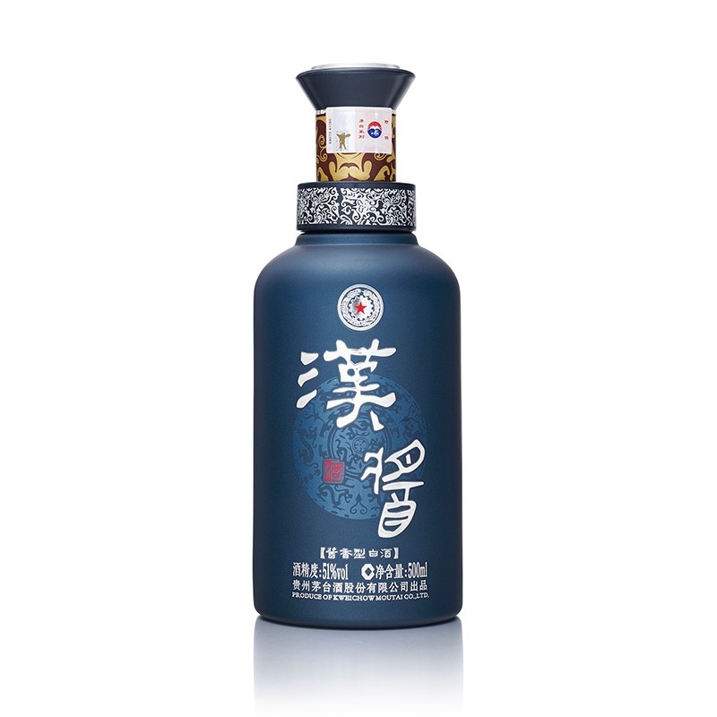 漢醬酒 鉑金藍(lán) 醬香型白酒 51度 500ml*6瓶