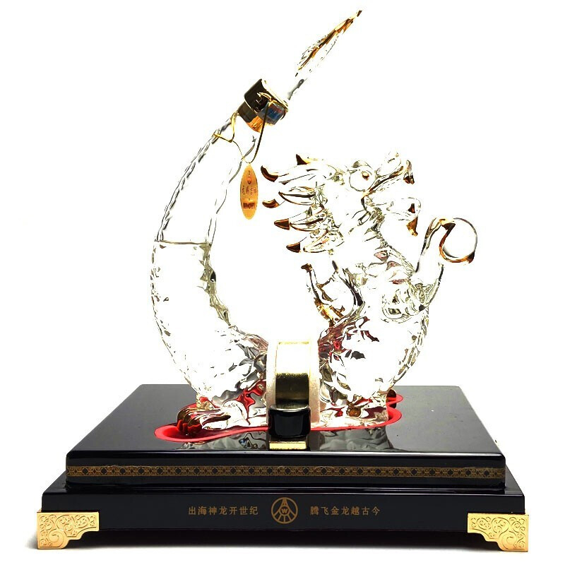 五糧液龍賜吉祥生肖酒口感濃香型52度白酒750ml禮盒裝