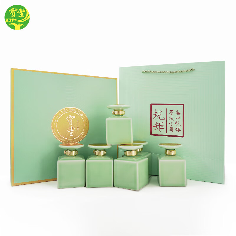 寶豐規(guī)矩63度清香型白酒168ml