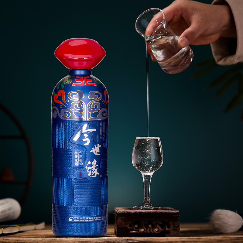 今世緣鴻運(yùn)當(dāng)頭42度濃香型白酒1000ml