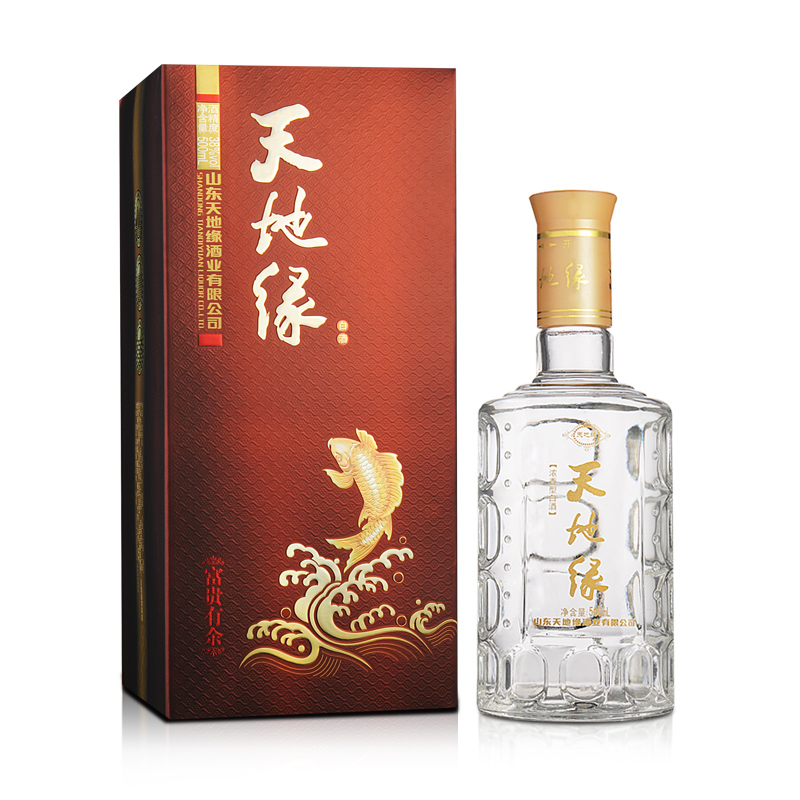 天地緣38°度富貴有余濃香型500ml單瓶裝