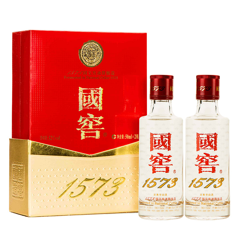 瀘州老窖 國(guó)窖1573 濃香型白酒 52度50ml