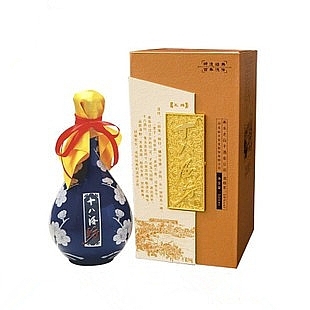 河北省衡水老白干十八酒坊口感干香型39度白酒500ml單瓶裝