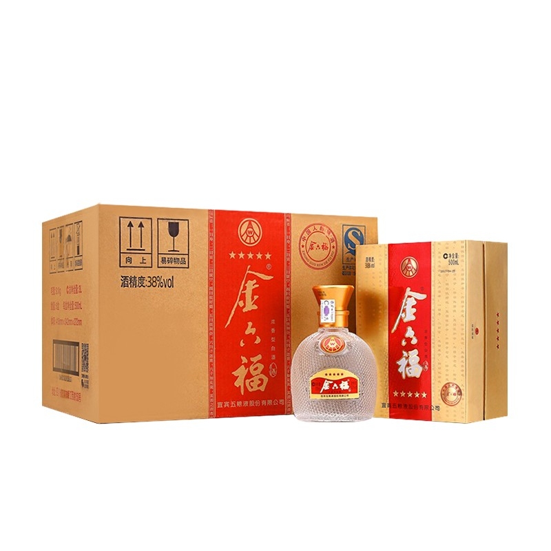 金六福五星38濃香型500ml
