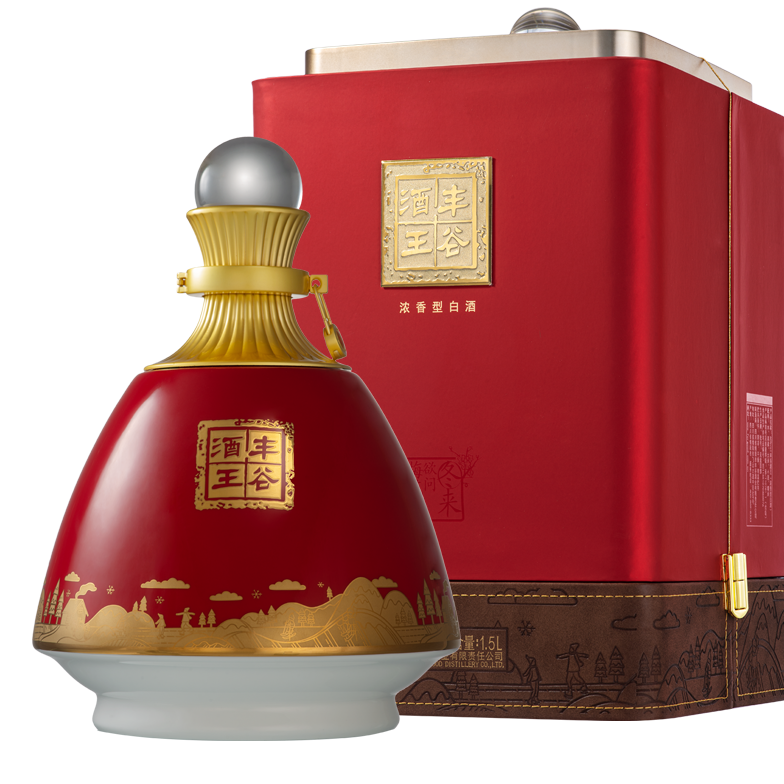 四川豐谷酒業(yè)豐谷酒王冬60度濃香型1500ml
