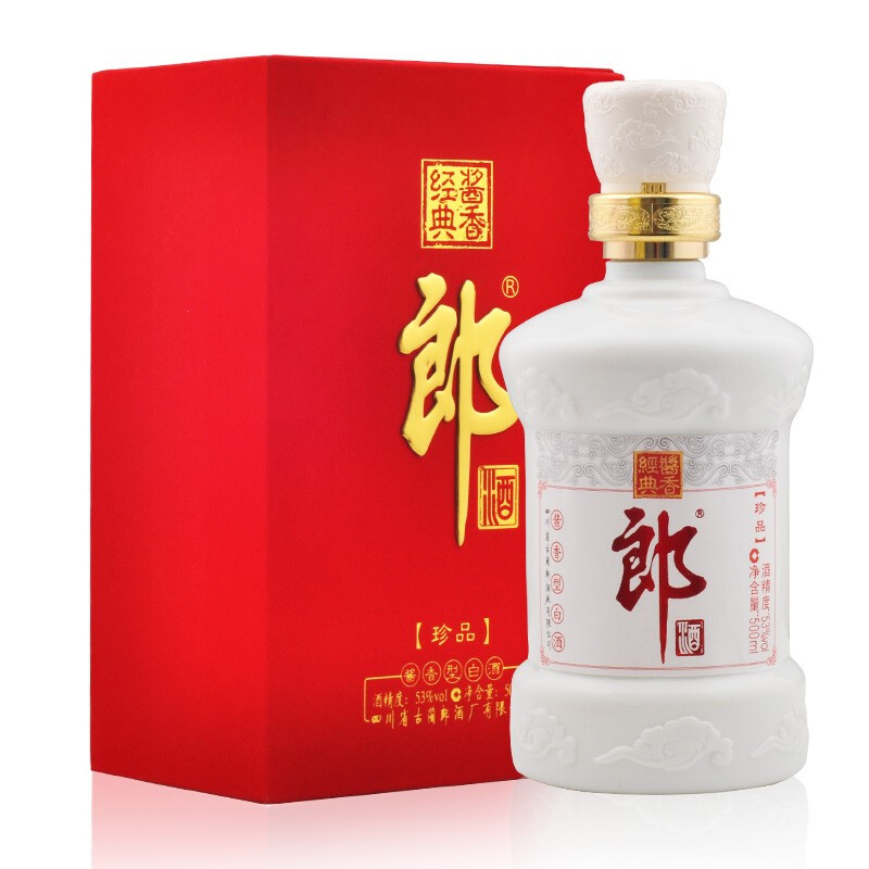 四川郎酒2010年珍品郎口感醬香型53度白酒500ml單瓶裝