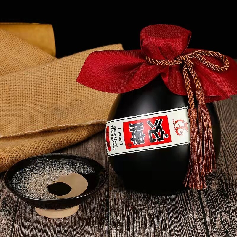 四川沱牌舍得集團沱牌私藏壇口感濃香型52度白酒500ml壇裝