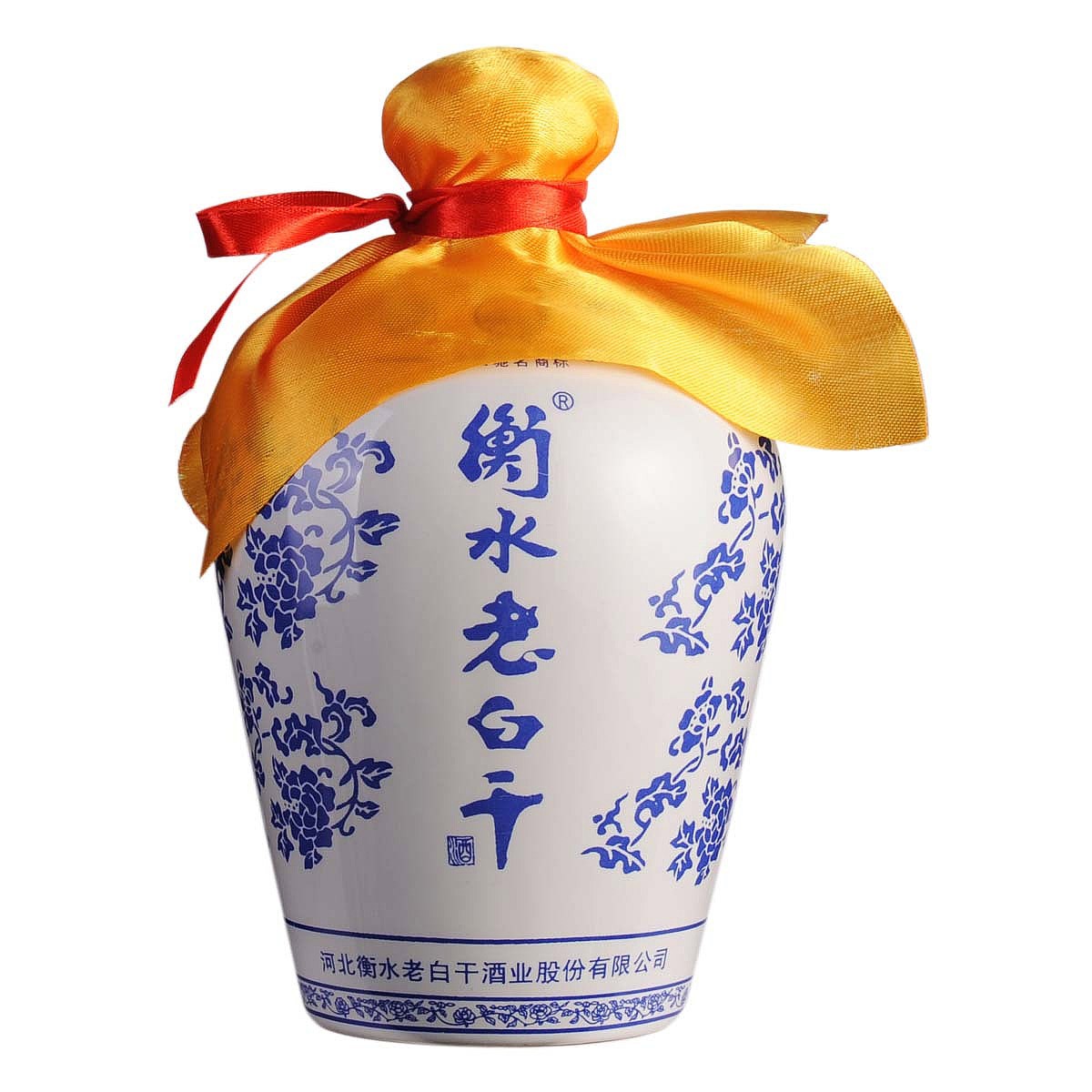 河北省衡水老白干蓝花瓷口感干香型67度白酒750ml坛装图片