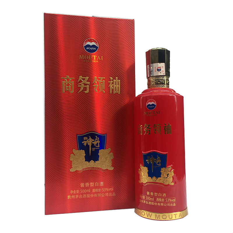 貴州茅臺集團(tuán)2013年神舟酒商務(wù)領(lǐng)袖口感醬香型53度白酒500ml單瓶裝
