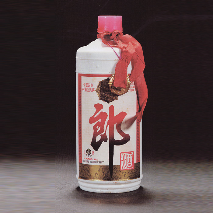 [A]四川郎酒1985年郎泉牌口感醬香型60度白酒500ml單瓶裝