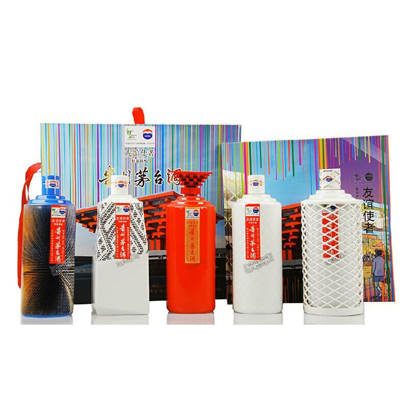 貴州茅臺集團(tuán)友誼使者口感醬香型53度白酒500ml單瓶裝