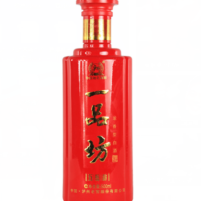 四川瀘州老窖一品坊文化五岳辭口感濃香型52度白酒500ml單瓶裝