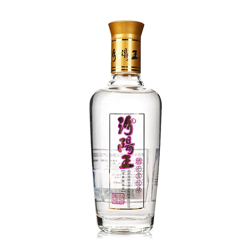 山西汾陽(yáng)王金質(zhì)佳釀42度清香型225ml單瓶裝
