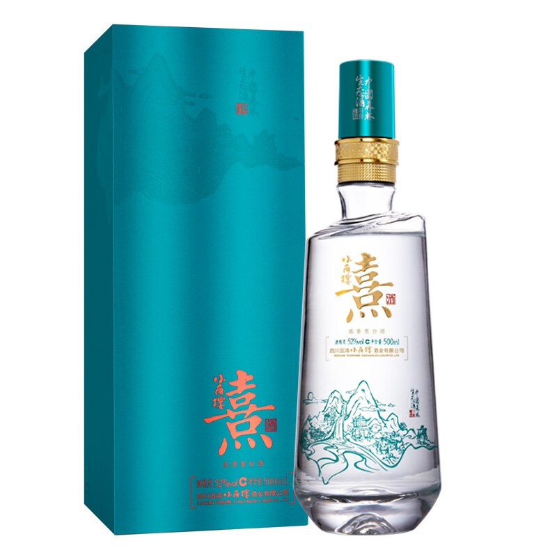 四川小角樓大熹酒52度濃香型500ml單瓶裝