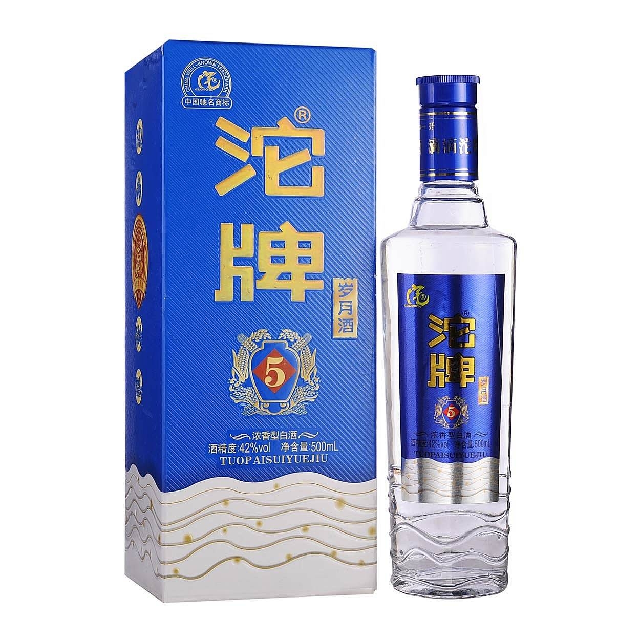 四川沱牌舍得集團(tuán)沱牌5年歲月酒口感濃香型42度白酒500ml單瓶裝