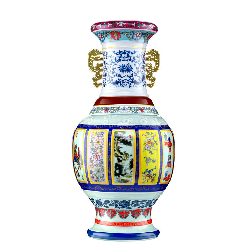 五糧液萬(wàn)事如意藏品(中華瓷母)52°度濃香型白酒3000ml大壇裝