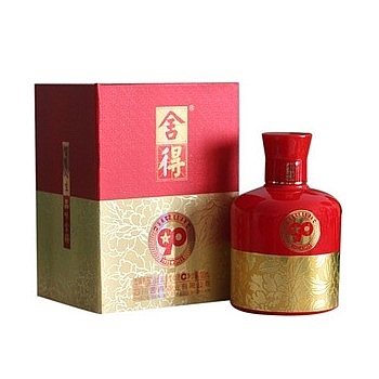 四川沱牌舍得集團舍得建黨90周年紀念小酒版口感濃香型50度白酒100ml單瓶裝