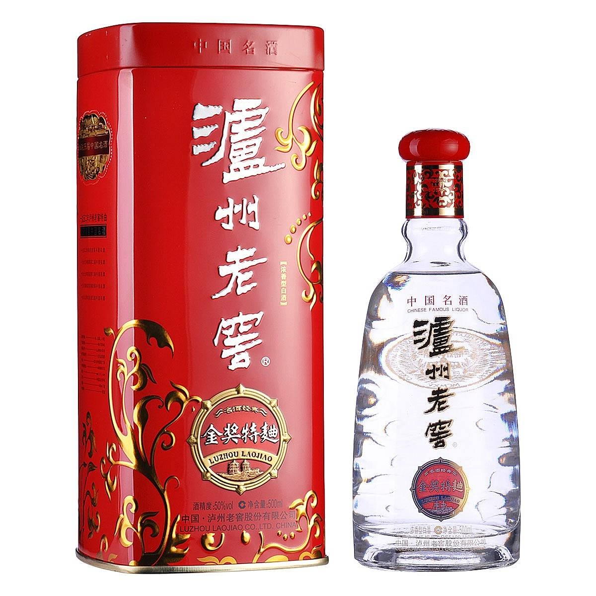 四川瀘州老窖金獎特曲名酒經(jīng)典口感濃香型50度白酒500ml單瓶裝