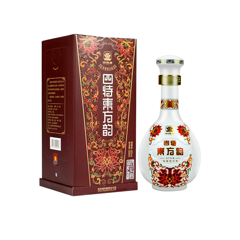 四特東方韻弘韻45度特香型白酒500ml
