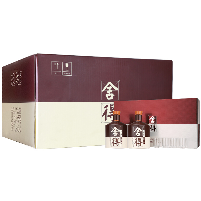 舍得品味舍得禮盒裝52度濃香型白酒600ml