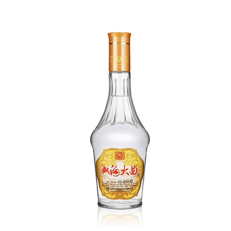 雙溝大曲名玻46度濃香型白酒480ml