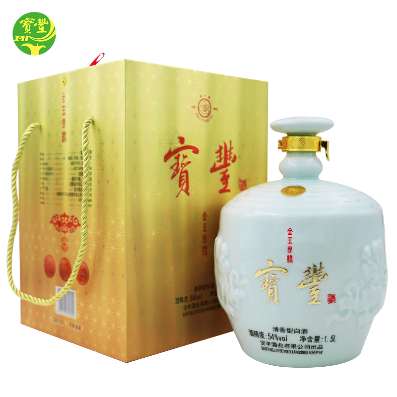 寶豐金玉良緣54度清香型白酒15l