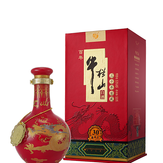 牛欄山53度三十年窖藏二鍋頭清香型500ml單瓶