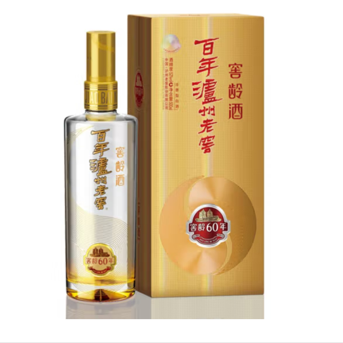 瀘州老窖 窖齡60年 濃香型白酒 52度500ml*6