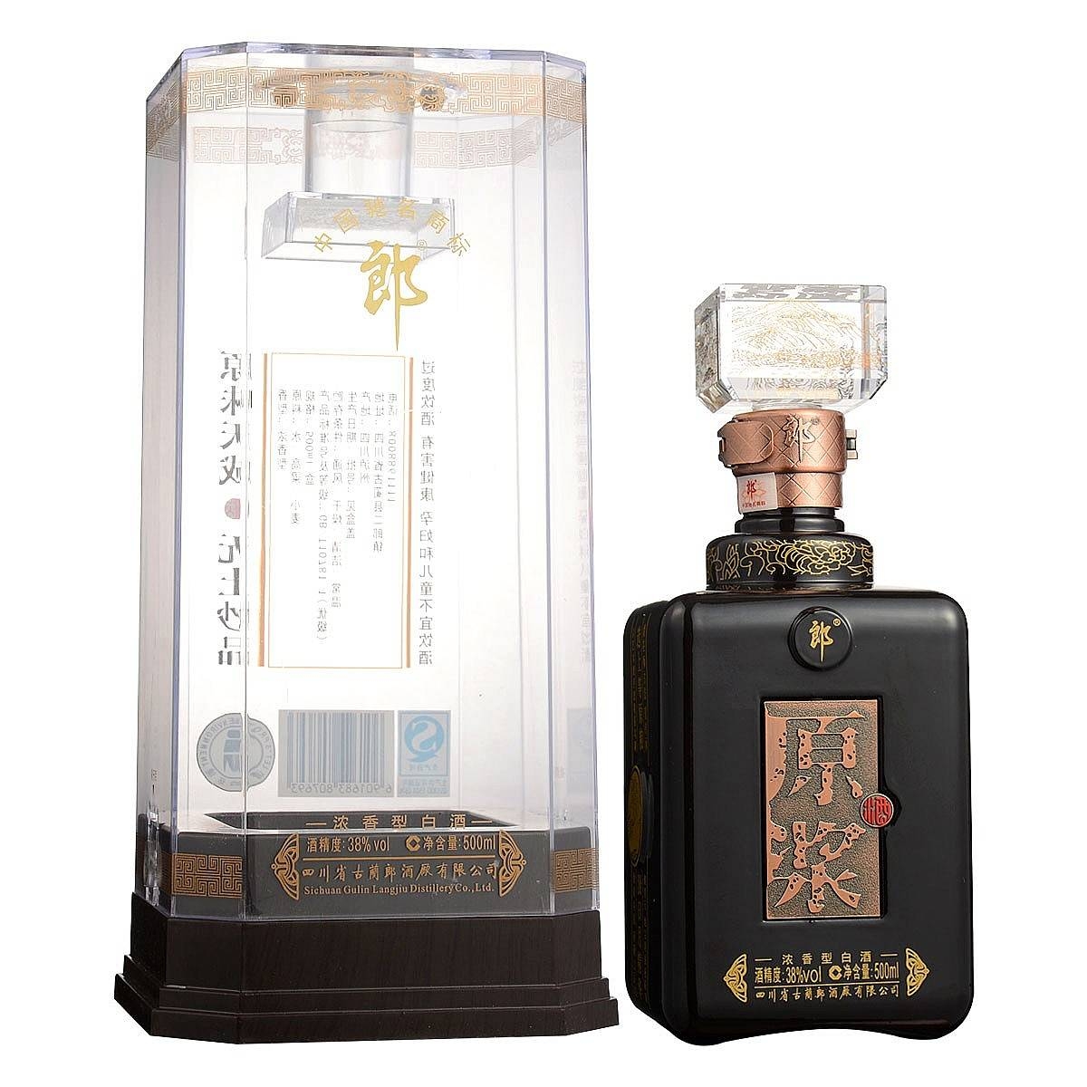 四川郎酒原漿妙品口感濃香型38度白酒500ml單瓶裝