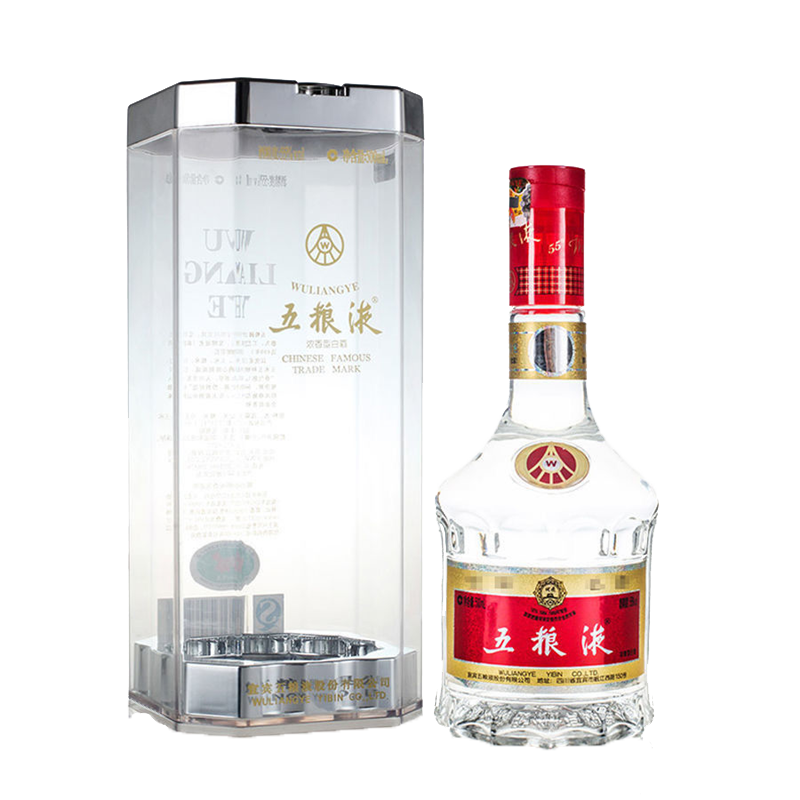 五糧液55°五糧液口感濃香型55度白酒500ml單瓶裝