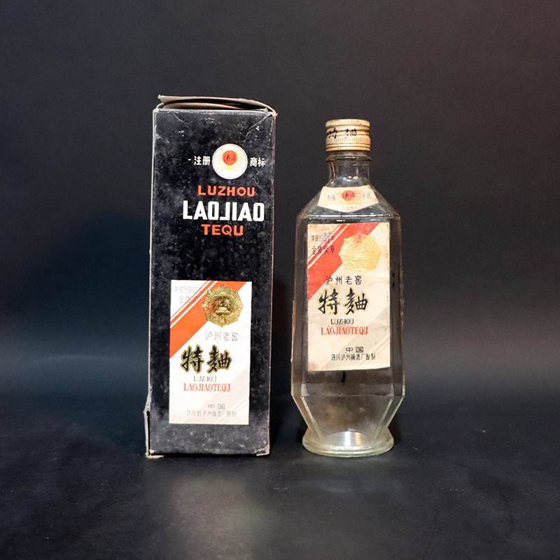 1987年瀘州老窖鋁蓋特曲60度白酒500ml單瓶