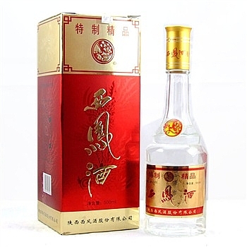陜西西鳳酒特制精品鋁蓋二代口感鳳香型52度白酒500ml單瓶裝