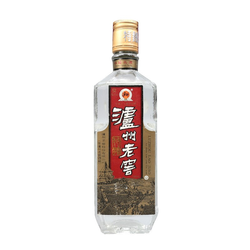 四川瀘州老窖特曲1995年口感濃香型52度白酒500ml單瓶裝