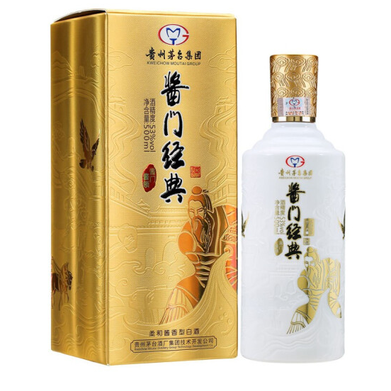貴州茅臺集團(tuán)醬門經(jīng)典醬領(lǐng)酒口感醬香型53度白酒500ml單瓶裝