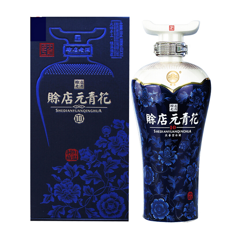 賒店 元青花10 52度白酒 500ml*2禮盒裝