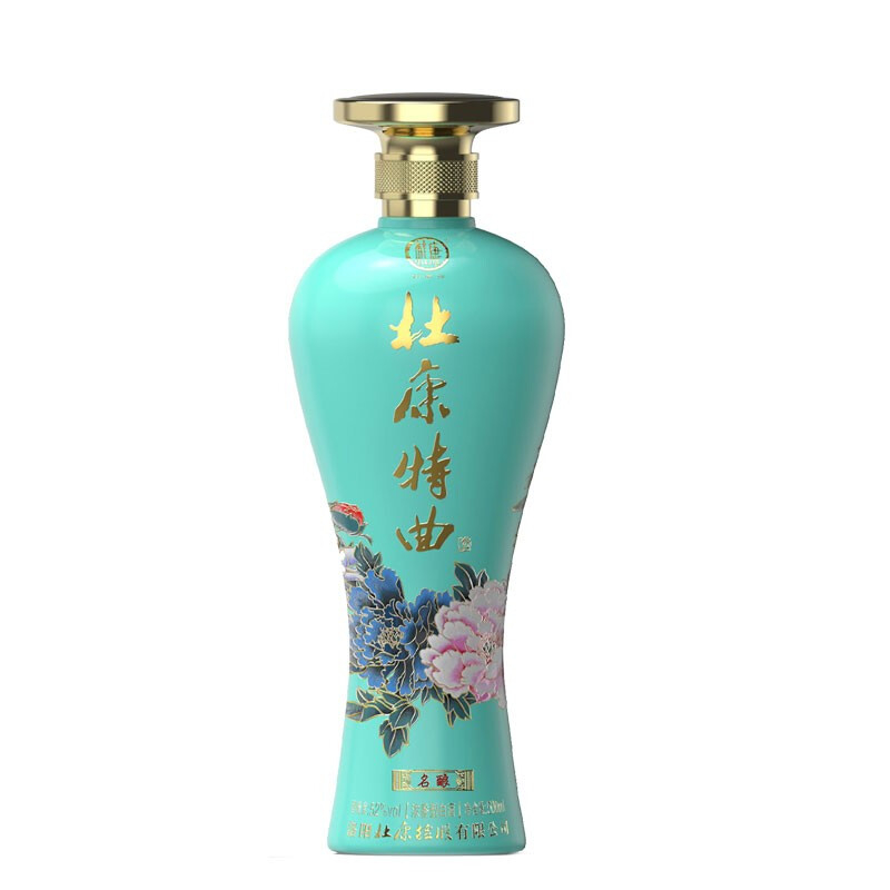 洛陽(yáng)杜康酒特曲名釀口感濃香型52度白酒500ml單瓶裝