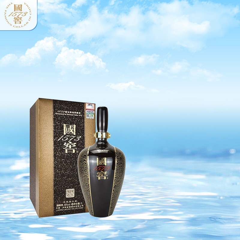 瀘州老窖國窖1573金榜題名55度濃香型白酒500ml