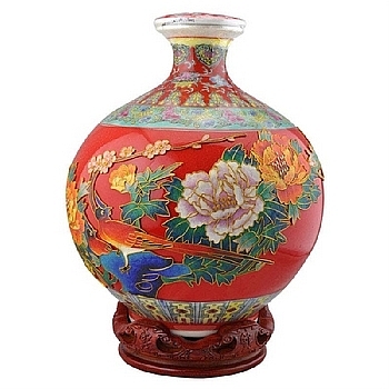 [A]貴州茅臺集團貴州特醇典藏金尊版工藝酒景泰藍口感濃香型52度白酒2500ml壇裝