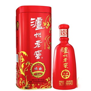 四川瀘州老窖金獎特曲珍藏口感濃香型50度白酒500ml單瓶裝
