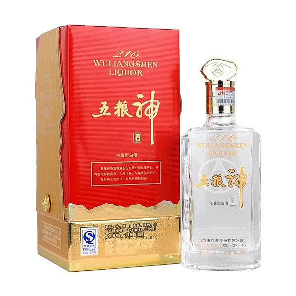 五糧液五糧神口感濃香型52度白酒500ml單瓶裝