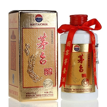 貴州茅臺(tái)集團(tuán)茅臺(tái)醇佳品小酒版口感濃香型52度白酒125ml單瓶裝