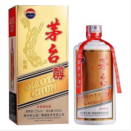 貴州茅臺集團茅臺醇收藏酒口感濃香型52度白酒500ml單瓶裝