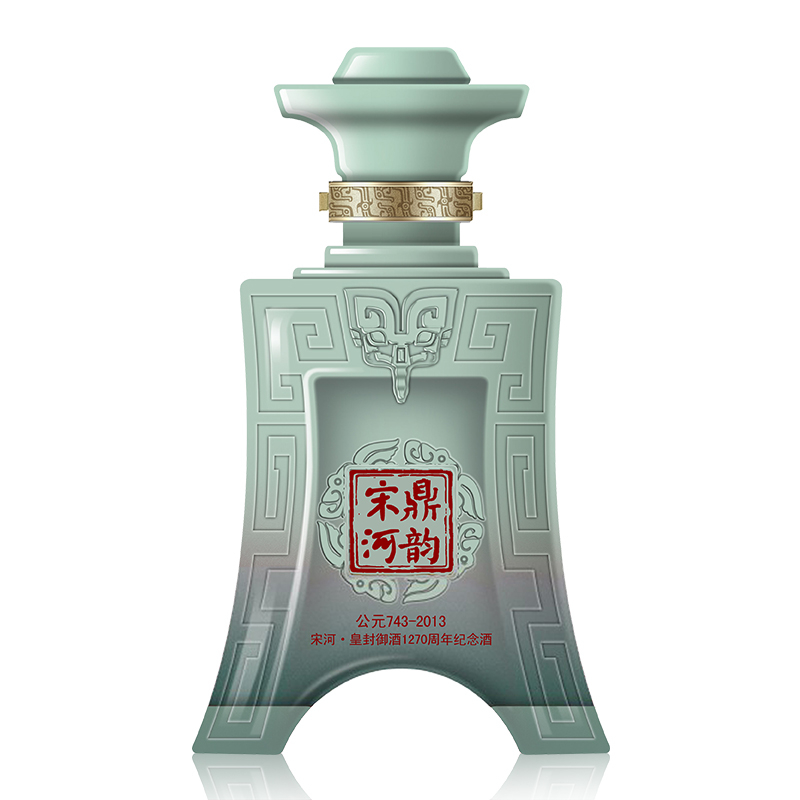 河南省宋河糧液鼎韻54度濃香型600ml單瓶裝