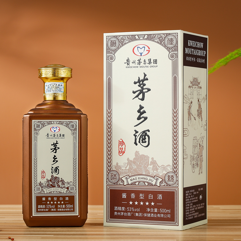 貴州茅臺茅鄉(xiāng)珍品醬色53度醬香型白酒500ml